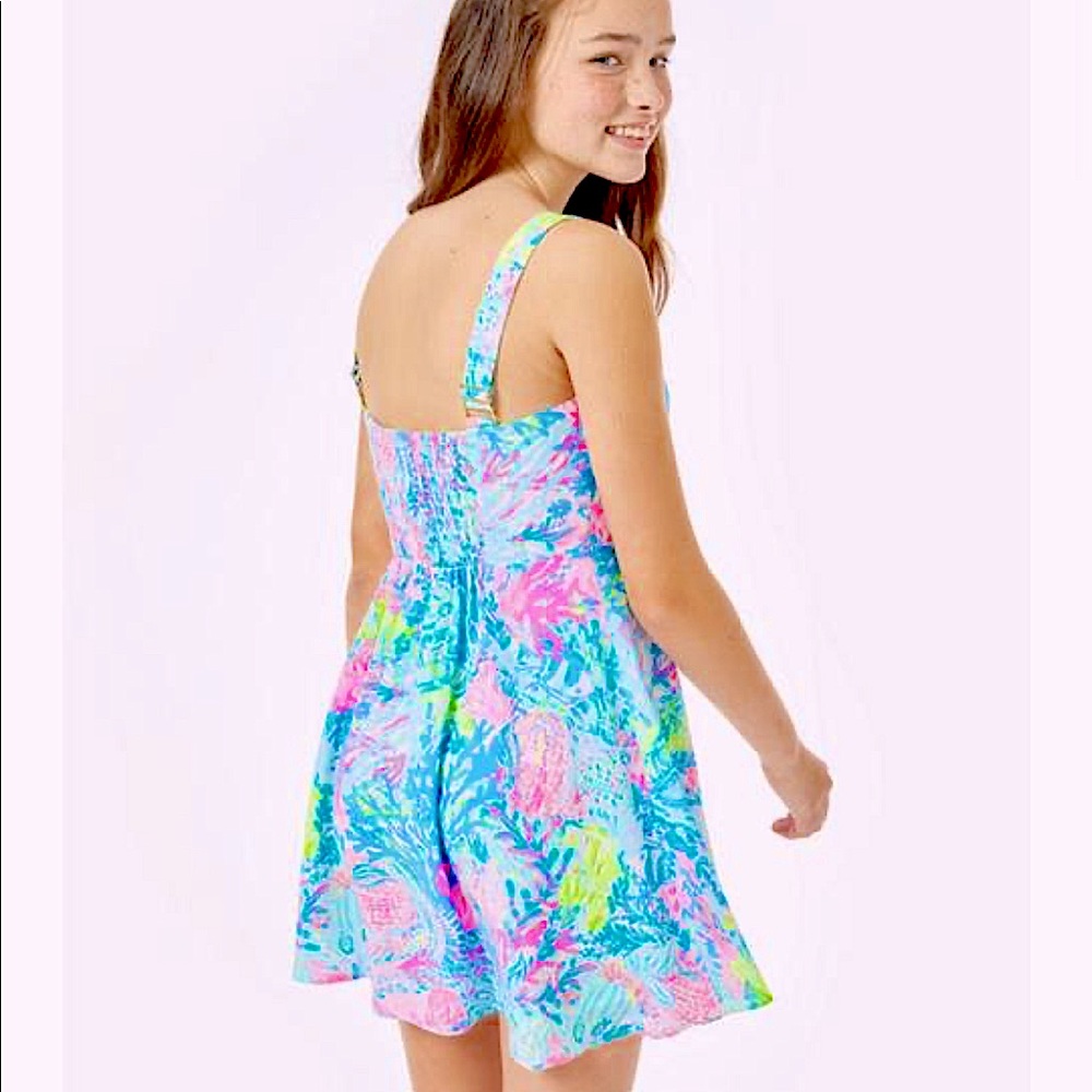 NWT-Lilly Pulitzer-Daffodil-Fish My Wish-Dress-12